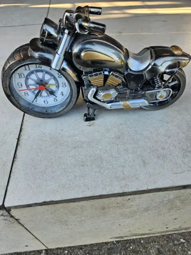 Relógio Despertador Moto Vintage
