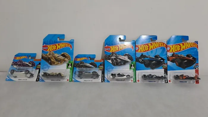 ** MT 6 Hot Wheels Formula E Gen 2 Car- Coleção Completa