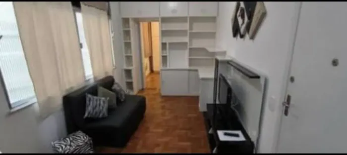 Apto um quarto em Botafogo mobiliado.