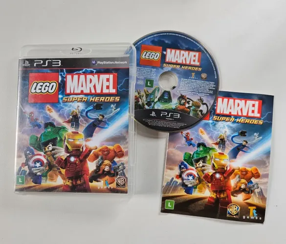 Lego Marvel Super Heroes Ps3 Original Completo