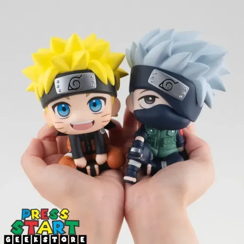 Miniaturas Naruto e Kakashi