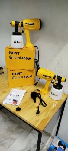 Pistola de pintura elétrica