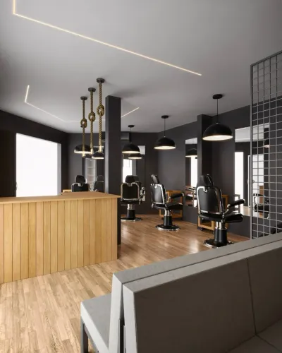 Projeto para barbearia - Arquiteto 