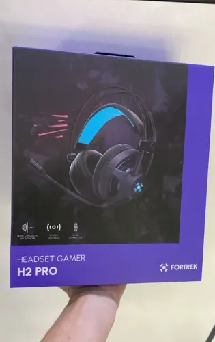 Fone Headset Gamer Fortrek Pro H2 - Desempenho e Conforto para sua Gameplay! Loja Coimbra 