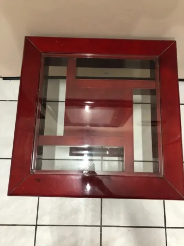 2 Mesas de Centro Retangular Elegante