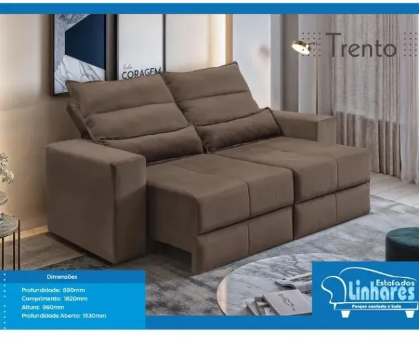 Sofá Trento 1,80
