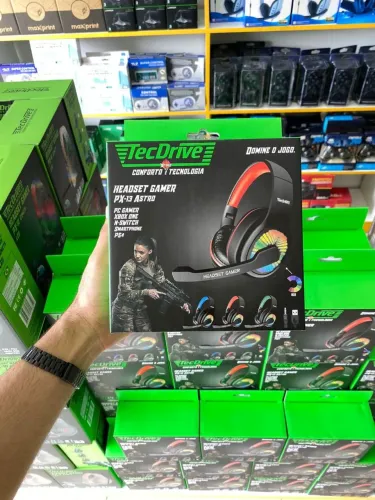 Headset Gamer TecDrive PX-13 Astro RGB