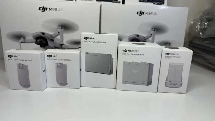 Baterias DJI e hubs com nota fiscal e garantia de 1 ano
