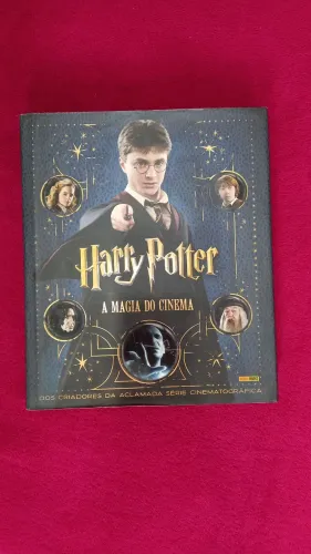 Harry Potter "A Magia do Cinema" livro bastidores bts