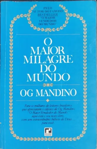 livro Og Mandino, publicado pela Editora Reco