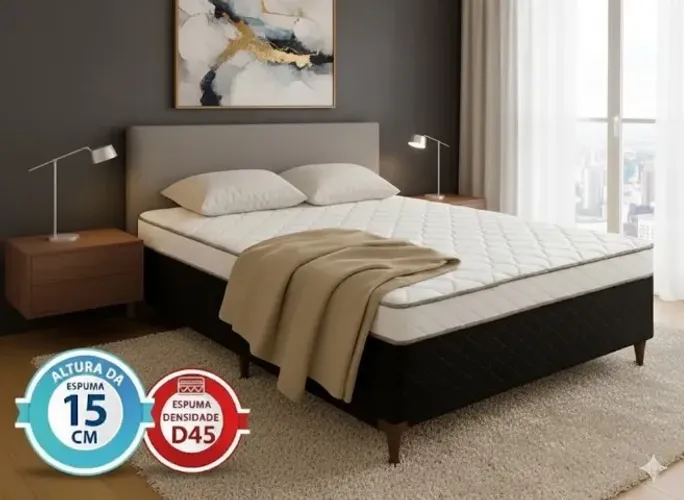 D45 acoplada casal em estoque que suporta até 150kg .