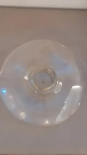 Vaso Decorativo de Vidro Transparente