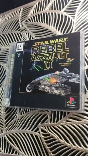 Jogo Original Star Wars Rebel Assault II - Playstation 1 R$:200 Reais 