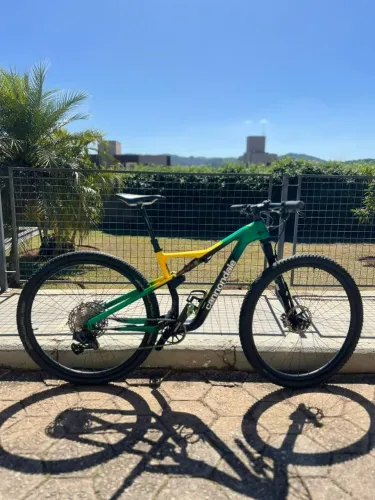 Bicicleta Mountain Bike Cannondale Scalpel Brasil tam P