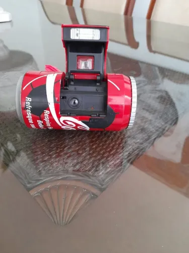 Máquina fotográfica da coca cola (colecionador)
