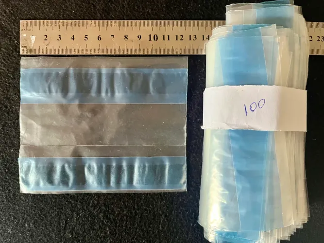 Mil unid. Saquinho Declaração Conteúdo Nota Fiscal Saco Canguru 12x10