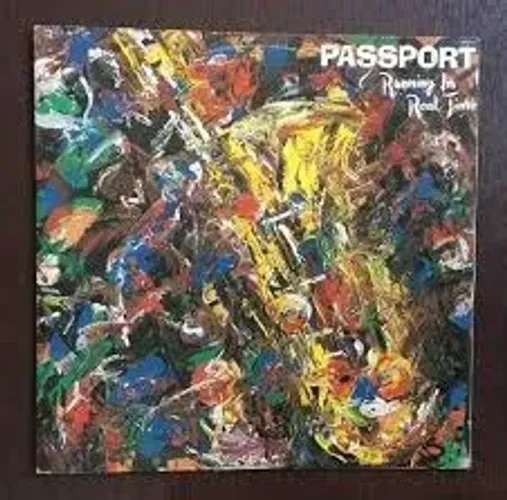 Disco De Vinil Passport - Running In Real Time (1985) - Ótimo Estado