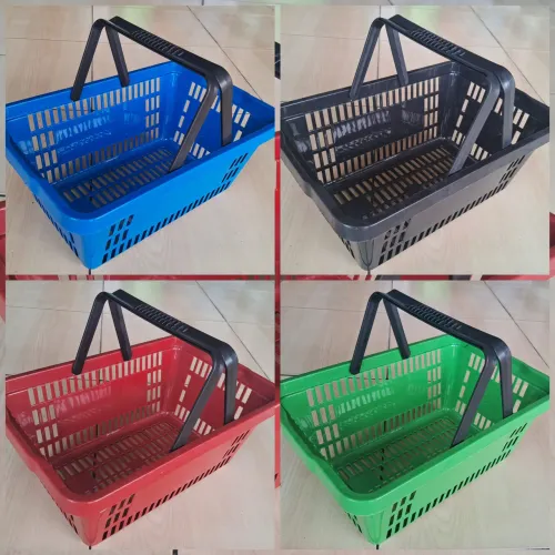 Cestas de compras - 4 cores - novas