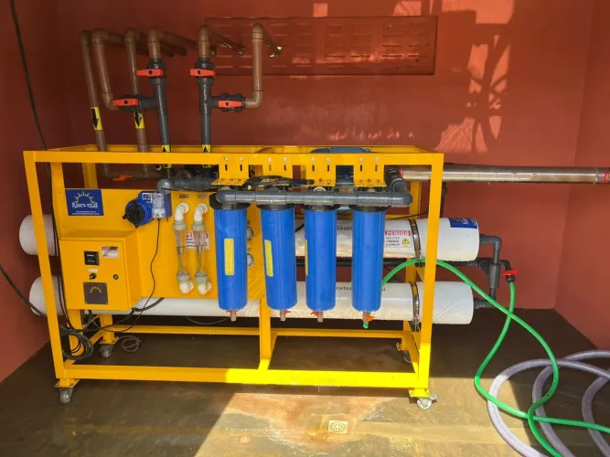 Osmose reversa industrial (dessalinizador)