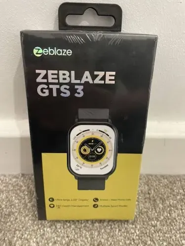 Smartwatch Zeblaze GTS 3 Notificações, Faz chamadas, novo lacrado!
