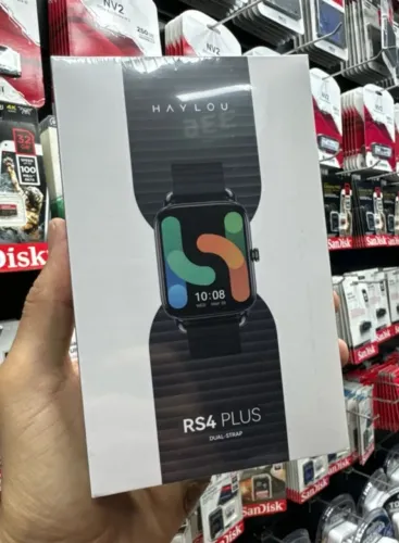 Smartwatch Haylou RS4 plus c/2 pulseiras