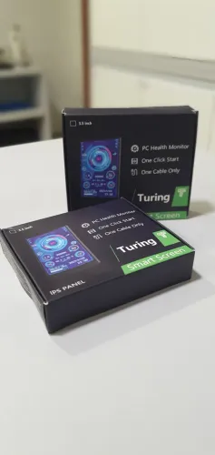 Tela secundária ips PC 3.5 polegadas Turing Smart Screen