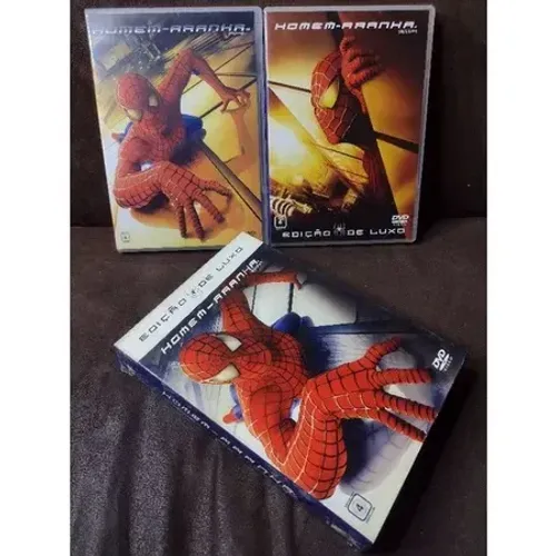 Box DVD Homem Aranha edição de luxo