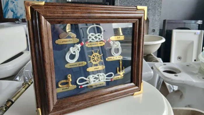 Quadro nó de Marinheiro Relíquia 
