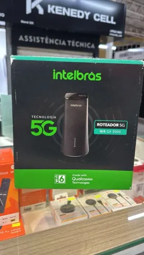 Roteador Wi-fi 5G de Chip Intelbras gx 3000