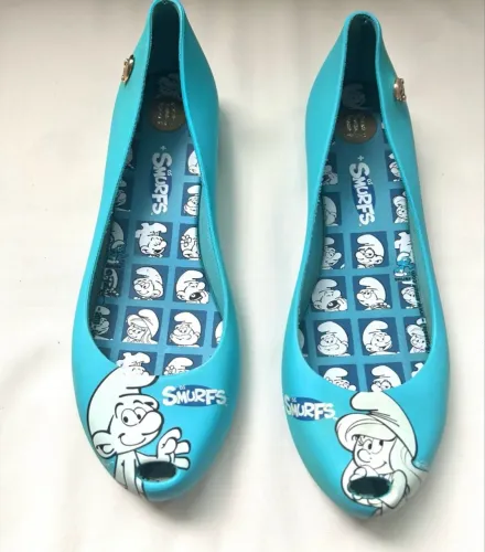 Sapatilha Melissa Ultragirl Smurfs