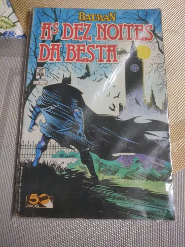 Batman - As Dez Noites Da Besta (Brochura) Editora Abril