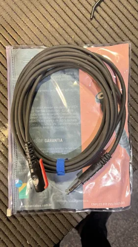 Cabo extensor para retorno de fone Mac P10 macho + P2 Fêmea 4,5m EX15B
