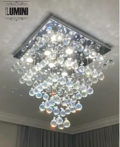 LUSTRE DE CRISTAL 100 FIOS