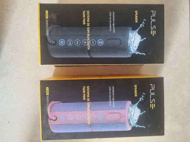 Caixa de Som Bluetooth Pulse Twin Pair - Impermeável
