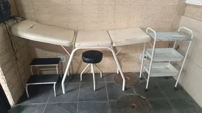 Móveis de estética.