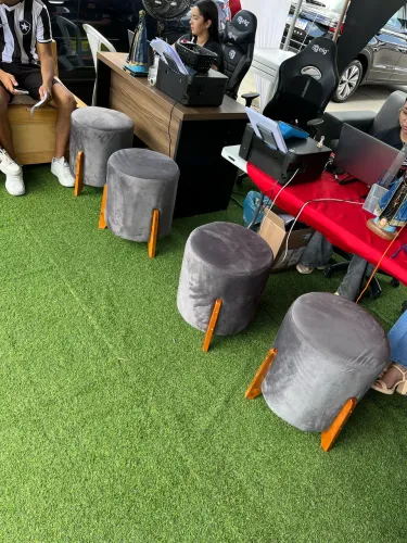 ALUGUEL DE PUFF REDONDO 