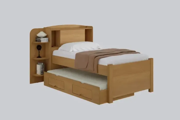 Cama Solteiro c/ Cama Auxiliar Milênio D Doro Cinamomo - Entrega Rápida! 