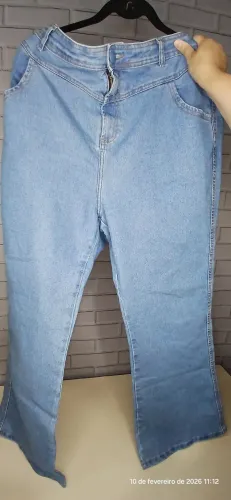 Calça Jeans Pluss Size Tamanho: 52
