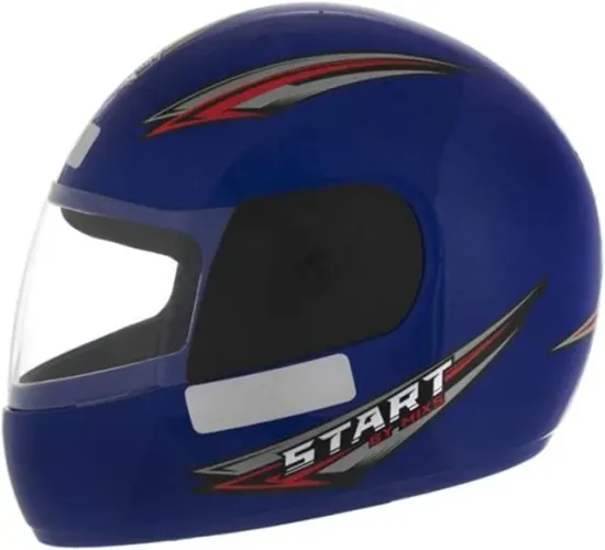 Capacete Fechado Mixs Start 56 Azul