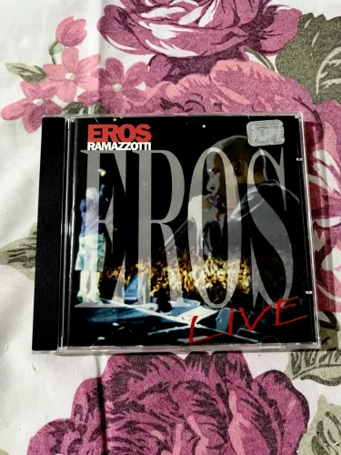 CD Eros Ramazzotti - Eros Live (Ao Vivo Original)