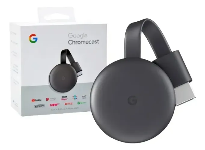 Google Chromecast 3a Geração Full Hd Com Wi-fi (cor carvão)