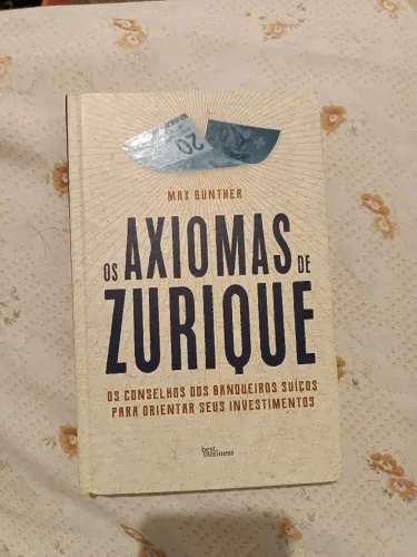Livro Os Axiomas de Zurique de Max Gunther