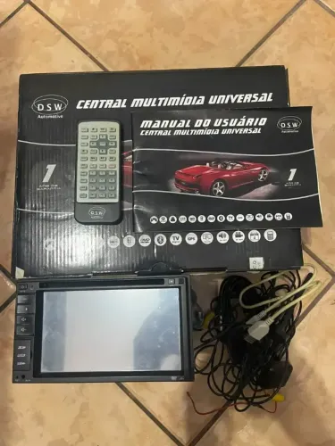 Central Multimídia Dsw 2138 Dvd Tv Gps Usb Sd Bluetooth
