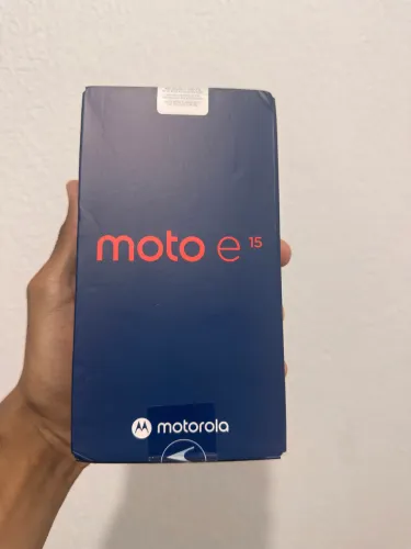 MOTO E15 NA CAIXA