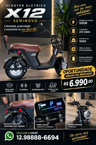 Oportunidade scooter elétrica X12