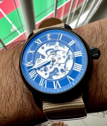 Thomas Earnshaw Investigator ES-8307 Automatic Skeleton 40mm