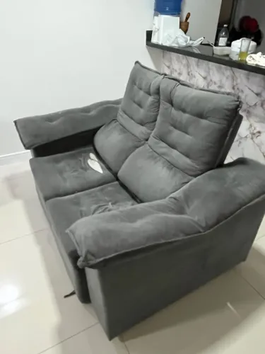 Sofá Retrátil 2 lugares