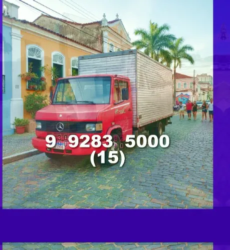 Mudança rápida e econômica! Seu transporte fácil e seguro! Chame agora!
