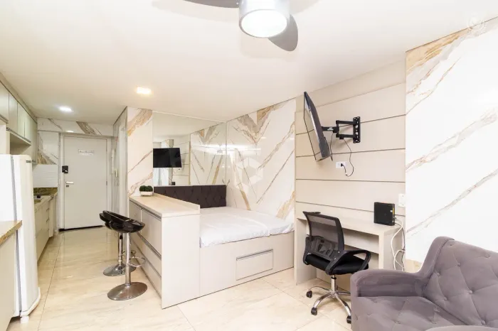 Studio com conforto no Centro!