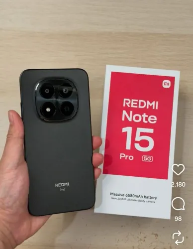 Redmi note 15 pro 5G 256gb
